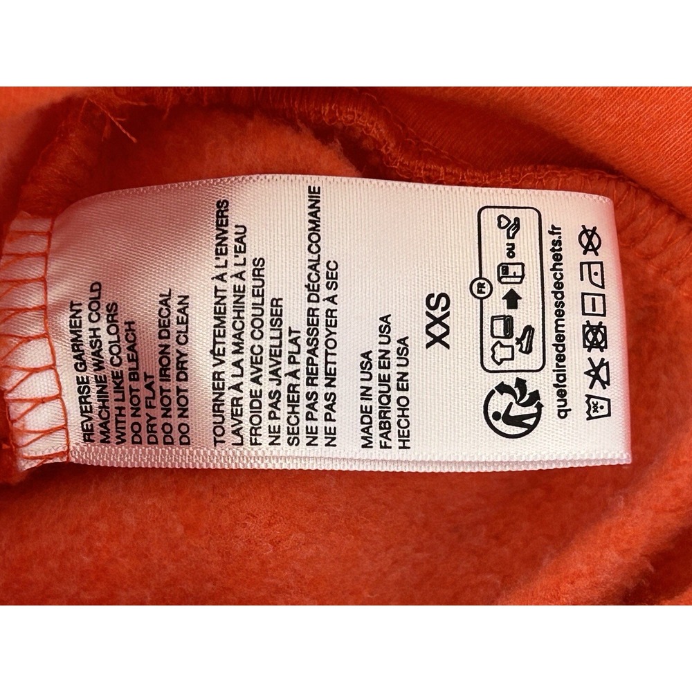 Midnight Rider Anthropologie Carolita Zodiac Sweatshirt Aquarius Size XXS Orange - Picture 6 of 8